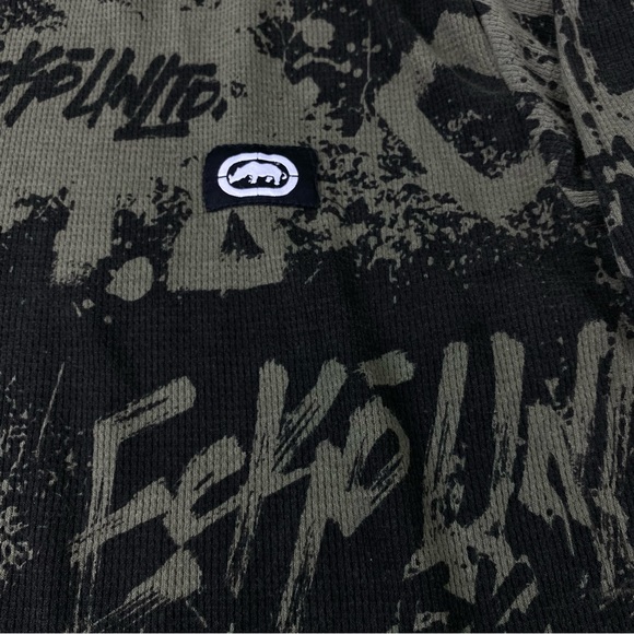 Ecko Unlimited Camouflage Long Sleeve Men’s Size Medium - Picture 2 of 10